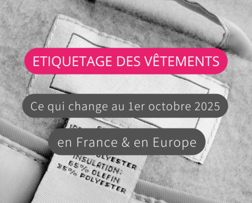 étiquetage environnemental vêtement
