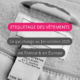étiquetage environnemental vêtement